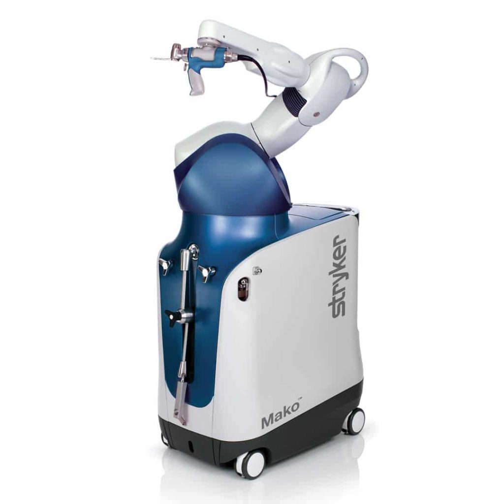 Mako Robotic Arm for Knee & Hip Replacement Pioneers Medical Center